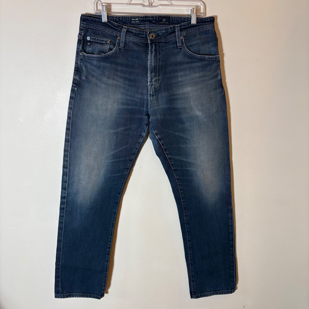 AG Adriano Goldschmied The Ives Modern Athletic Jeans‎ Mens Size 33